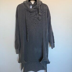 NSF distressed sweatshirt Hoody Dress